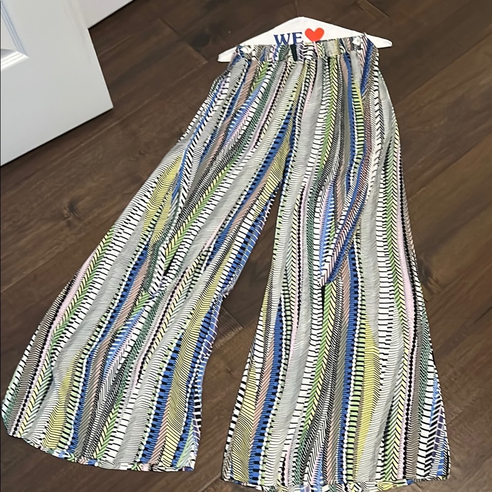 WIDE LEG PALAZZO PANTS SMALL
